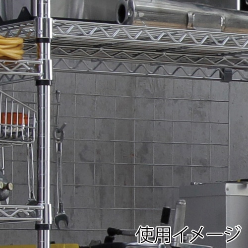 アイリスオーヤマ メタルラックパーツ コネクター ポール径25mm用 2個セット MR-2R 1セット(ご注文単位1セット)【直送品】