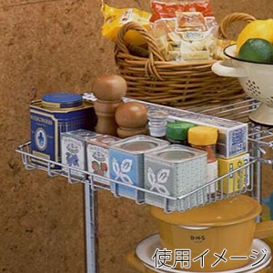 アイリスオーヤマ メタルラックパーツ バスケット 35×16.5 MR-316B 1個(ご注文単位1個)【直送品】