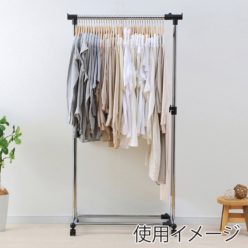 アイリスオーヤマ メタルパイプハンガー　1連  PI-1800M 1台（ご注文単位1台）【直送品】