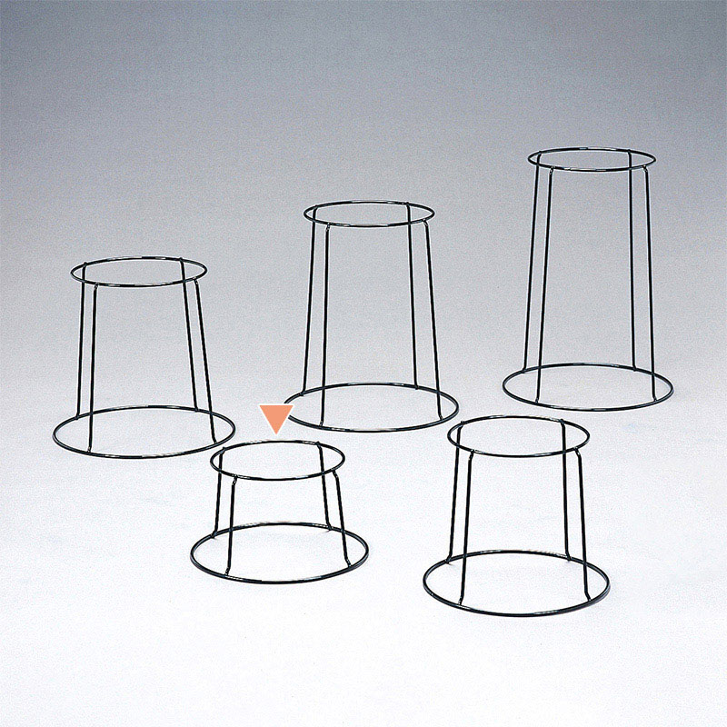 アイリスオーヤマ ボールプランタースタンド 20cm　ブラック BP-200E 1台（ご注文単位16台）【直送品】