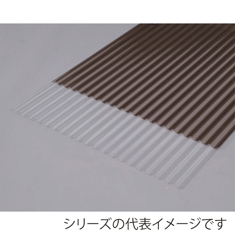 アイリスオーヤマ 軽量ポリカ波板　273×655 クリア NIPC-905 1個（ご注文単位10個）【直送品】