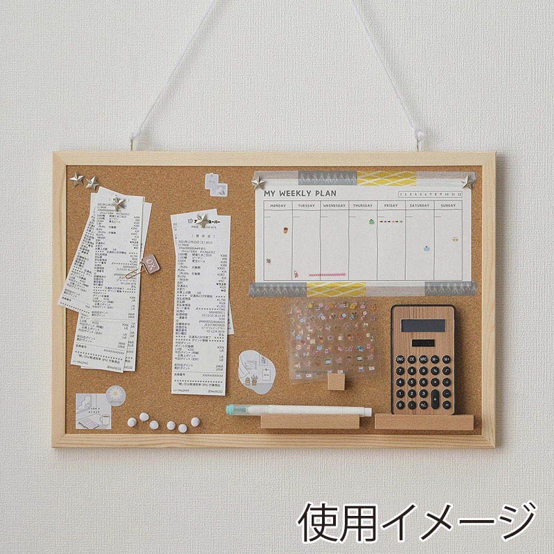 アイリスオーヤマ コルクボード 45×30 ナチュラル CRB-3045 1枚(ご注文単位1枚)【直送品】