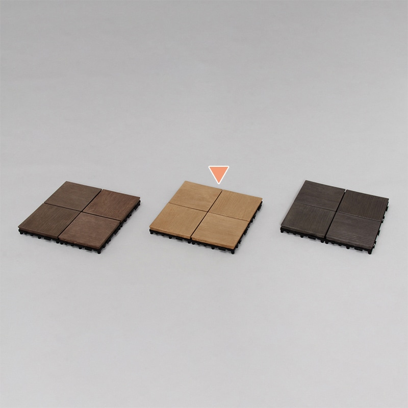 アイリスオーヤマ プレミアウッドパネルデッキ ベージュ PWD-300 1個(ご注文単位1個)【直送品】