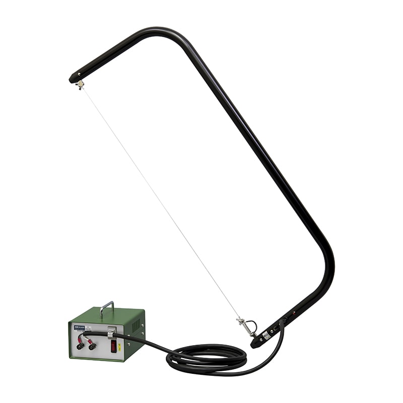 石崎電機製作所 発泡スチロールカッター　ステーション式 650mm HC-650F 1台（ご注文単位1台）【直送品】