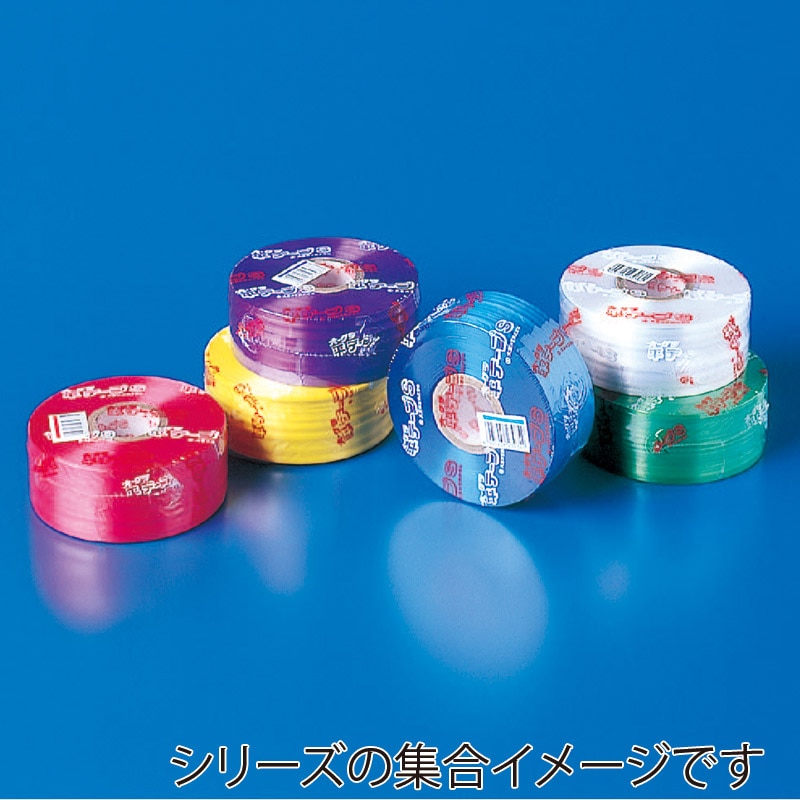 大倉工業 オークラ平テープ 50×500 青 1巻(ご注文単位30巻)【直送品】