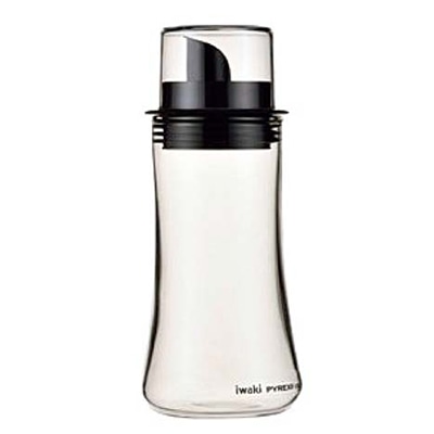 岩城ハウスウエア 耐熱ガラス　フタ付ソース差し　KT5032-BKS   1個（ご注文単位1個）【直送品】