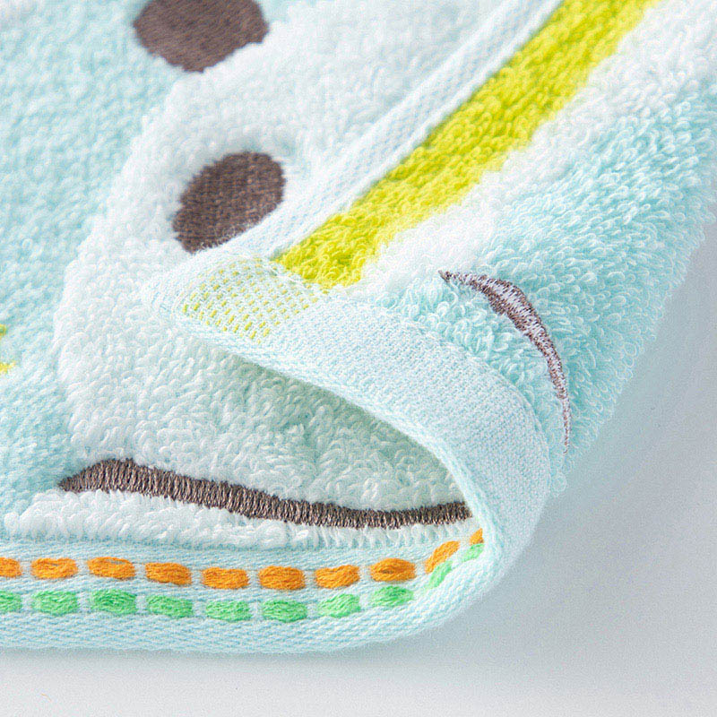 UCHINO もちぷに フェイスタオル パンダ 9006F704BG 1枚（ご注文単位10枚）【直送品】