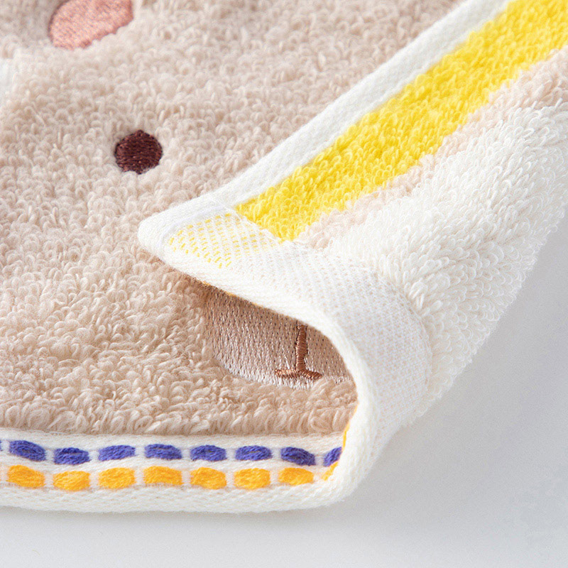 UCHINO もちぷに ゲストタオル くま 9004G704I 1枚(ご注文単位10枚)【直送品】