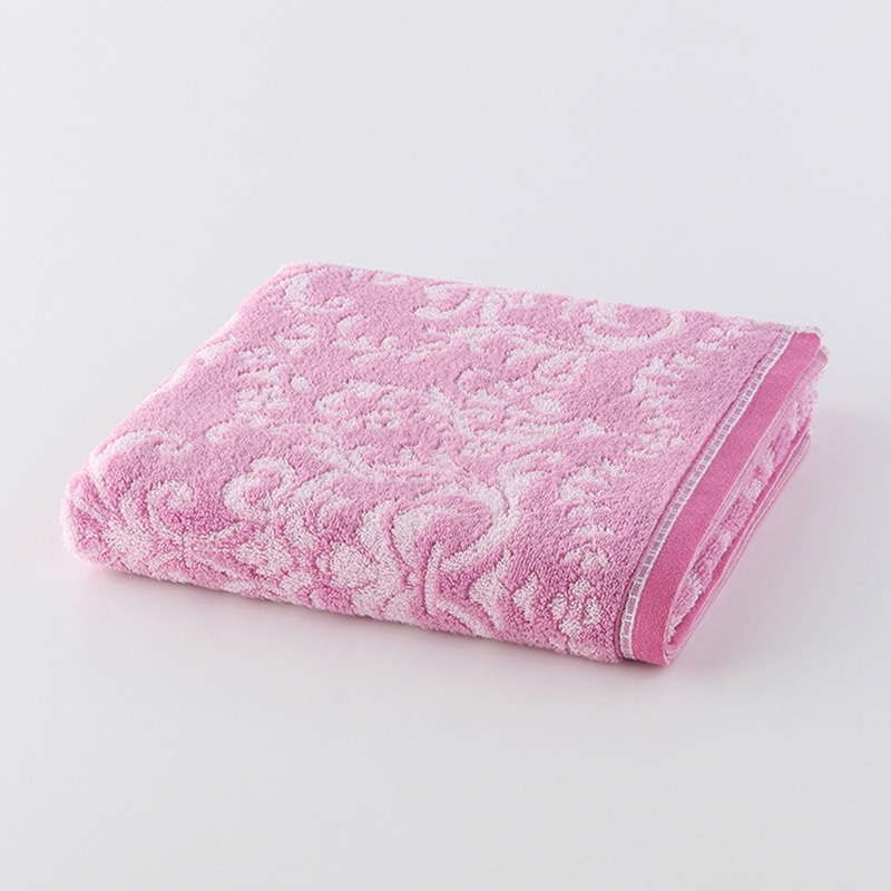 UCHINO ノーブル バスタオル ピンク 9033B783P 1枚（ご注文単位4枚）【直送品】