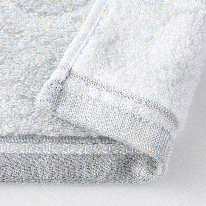 UCHINO ノーブル ゲストタオル グレー 9007G783GY 1枚(ご注文単位10枚)【直送品】