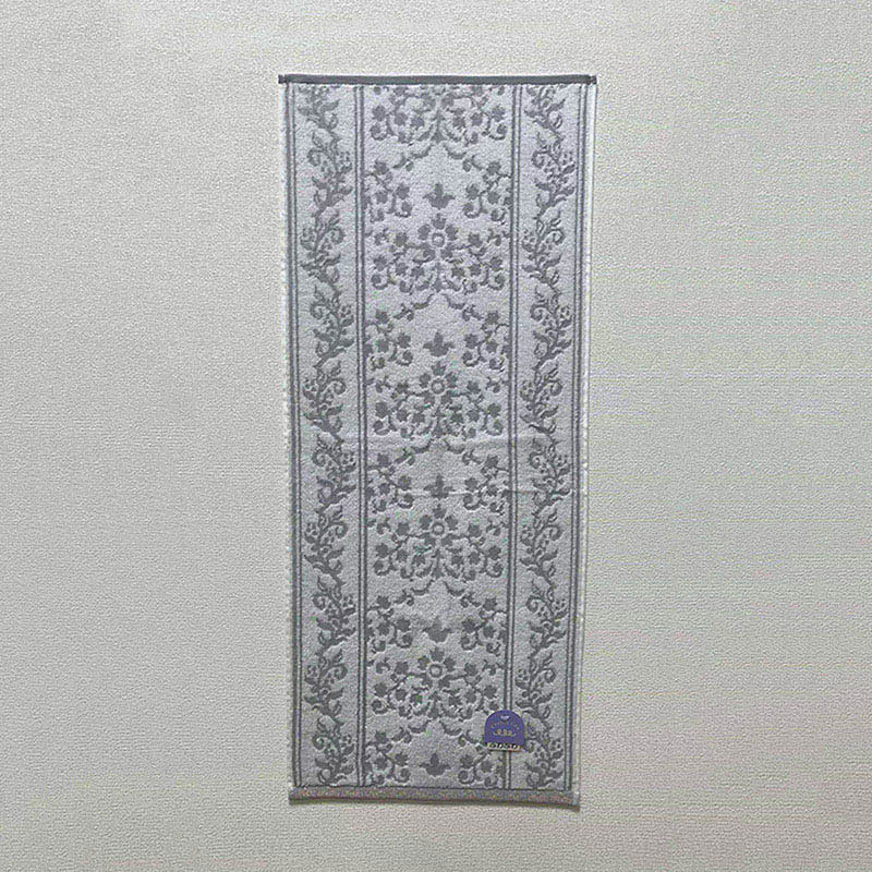 UCHINO エデン フェイスタオル グレー 6108F354GY 1枚（ご注文単位10枚）【直送品】