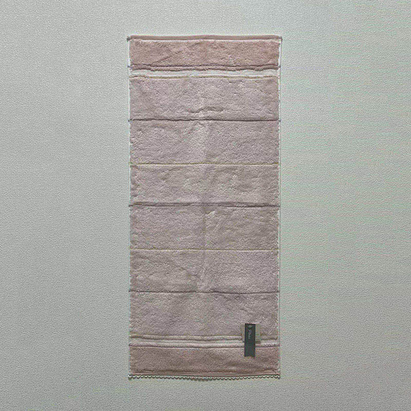 UCHINO フィーユ フェイスタオル ピンク 6112F394P 1枚(ご注文単位10枚)【直送品】