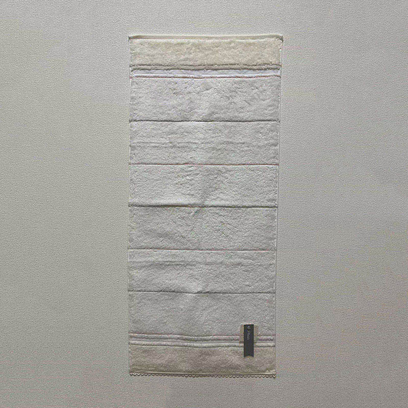 UCHINO フィーユ フェイスタオル ホワイト 6112F394W 1枚（ご注文単位10枚）【直送品】