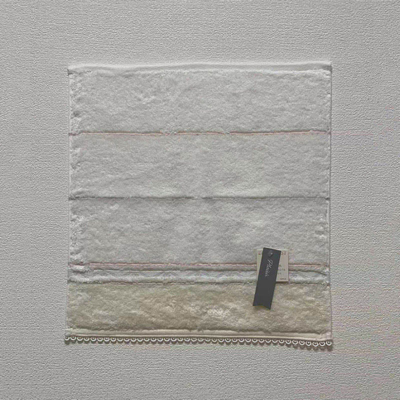 UCHINO フィーユ ゲストタオル ホワイト 6107G394W 1枚（ご注文単位10枚）【直送品】