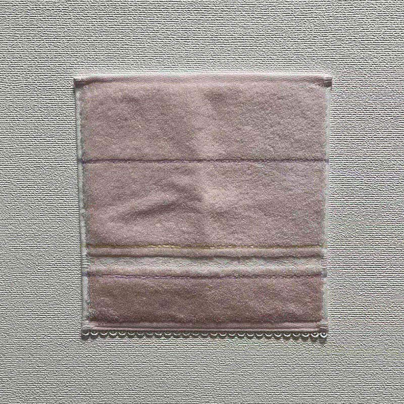 UCHINO フィーユ タオルハンカチ ピンク 6806V280P 1枚（ご注文単位10枚）【直送品】