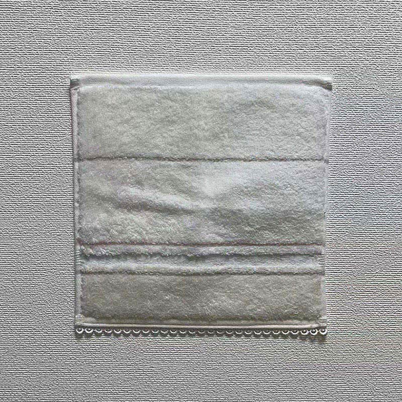 UCHINO フィーユ タオルハンカチ ホワイト 6806V280W 1枚（ご注文単位10枚）【直送品】