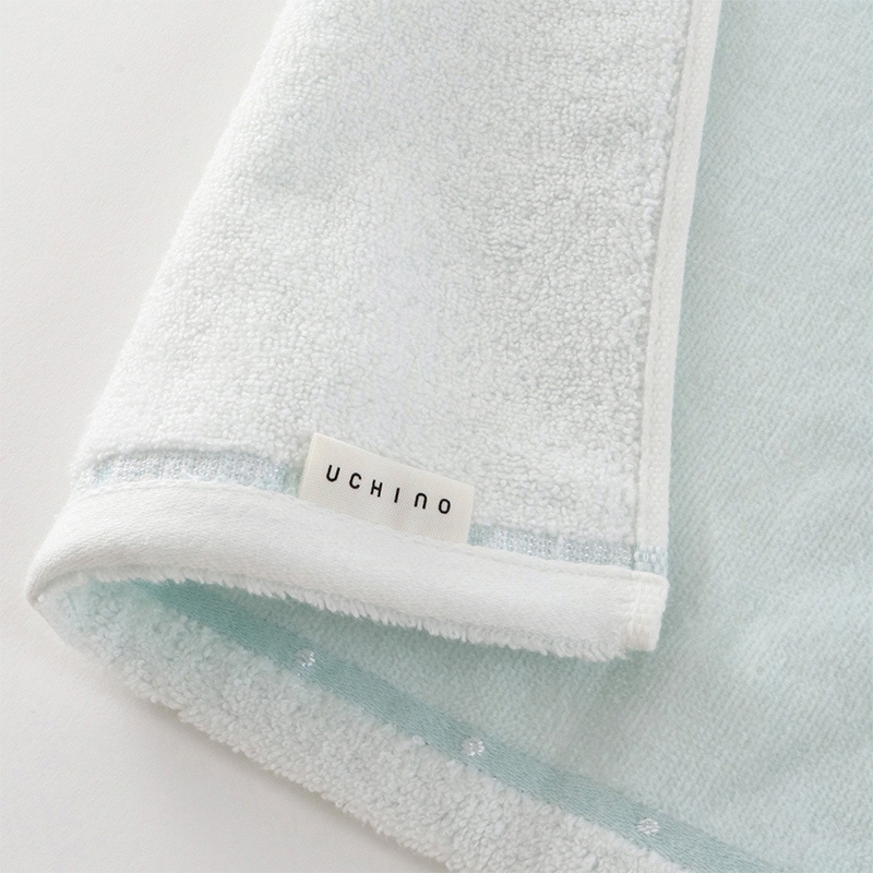 UCHINO ふわふわバニー ワイドバスタオル ライトブルー 8848L858LB 1枚（ご注文単位2枚）【直送品】