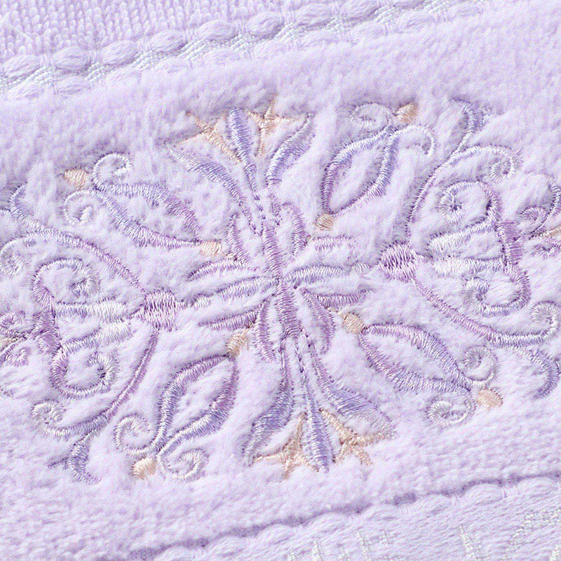 UCHINO プレシャス フェイスタオル アメジスト 9007F772V 1枚(ご注文単位10枚)【直送品】