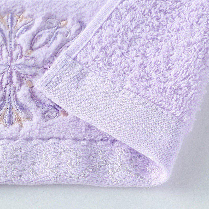 UCHINO プレシャス フェイスタオル アメジスト 9007F772V 1枚(ご注文単位10枚)【直送品】