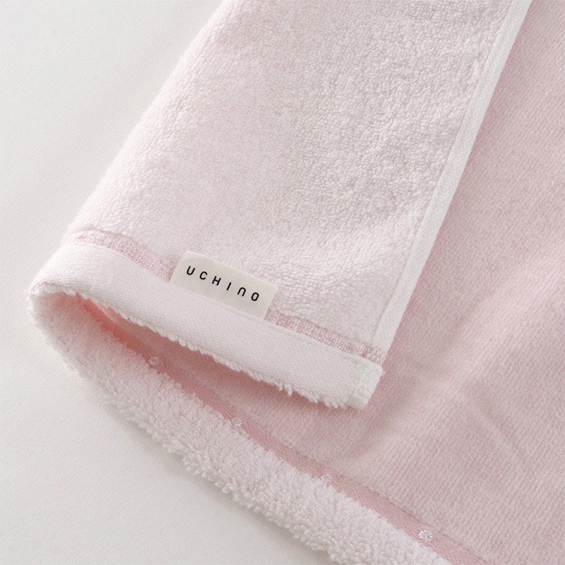 UCHINO ふわふわバニー ワイドバスタオル ライトピンク 8848L858LP 1枚(ご注文単位2枚)【直送品】