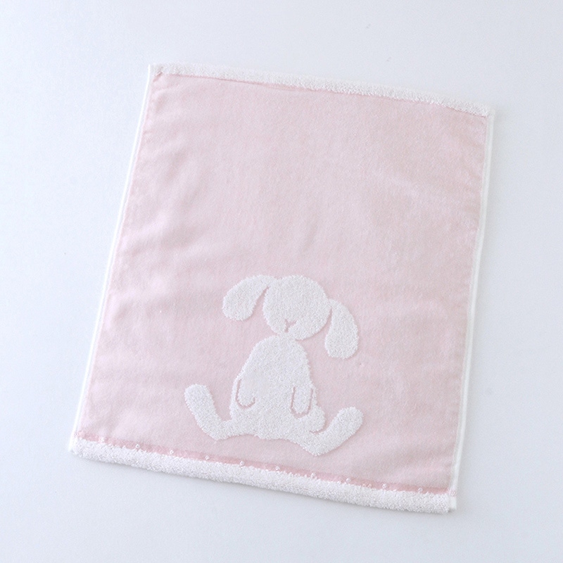 UCHINO ふわふわバニー ゲストタオル ライトピンク 8807G858LP 1枚（ご注文単位10枚）【直送品】