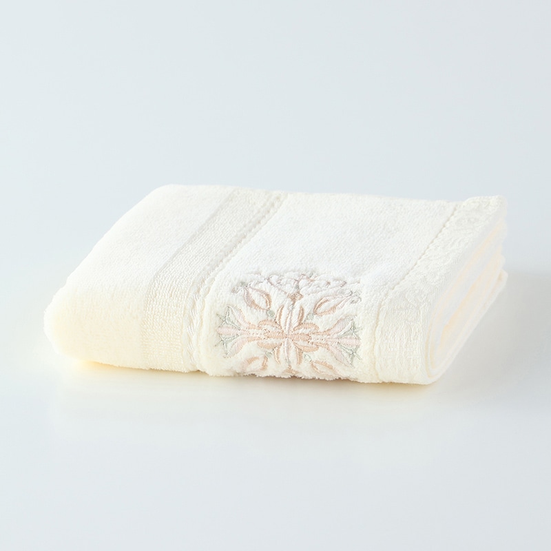 UCHINO プレシャス フェイスタオル ミルキークォーツ 9007F772I 1枚（ご注文単位10枚）【直送品】