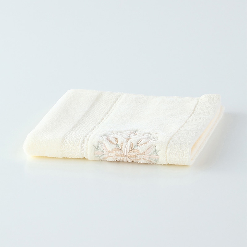 UCHINO プレシャス ゲストタオル ミルキークォーツ 9004G772I 1枚（ご注文単位10枚）【直送品】