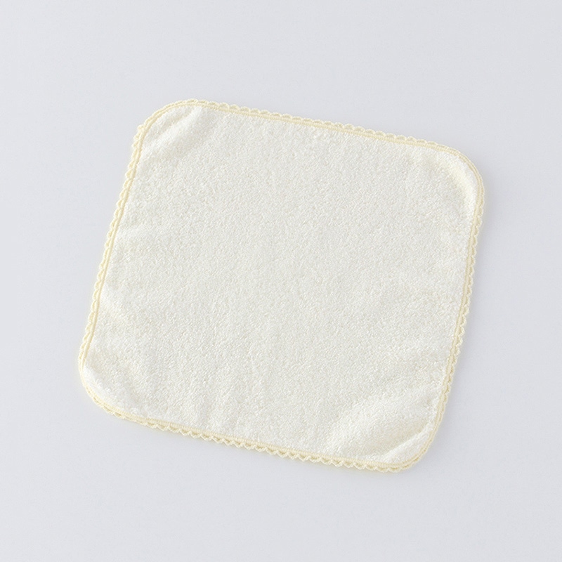 UCHINO ふわふわカラー タオルハンカチ イエロー 8806V090Y1 1枚（ご注文単位10枚）【直送品】