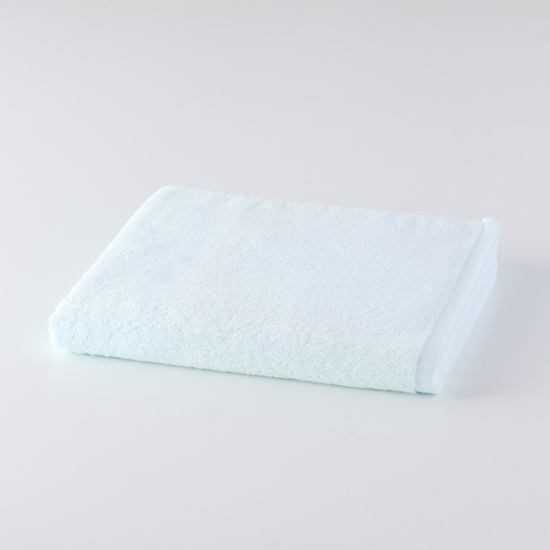 UCHINO ふわふわカラー バスタオル ブルー 8830B831B1 1枚（ご注文単位4枚）【直送品】