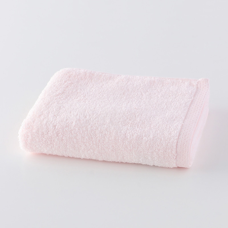 UCHINO ふわふわカラー フェイスタオル ピンク 8810F831P1 1枚（ご注文単位10枚）【直送品】