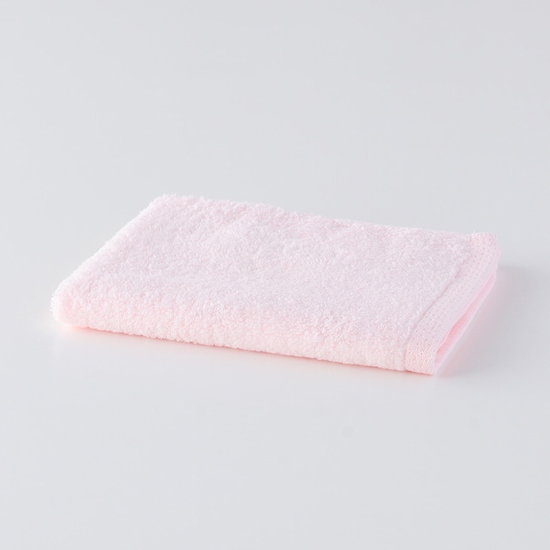 UCHINO ふわふわカラー ゲストタオル ピンク 8806G831P1 1枚（ご注文単位10枚）【直送品】