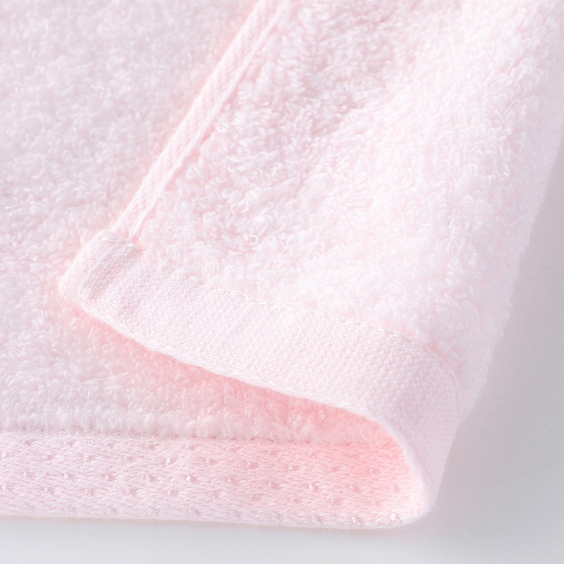 UCHINO ふわふわカラー ゲストタオル ピンク 8806G831P1 1枚(ご注文単位10枚)【直送品】