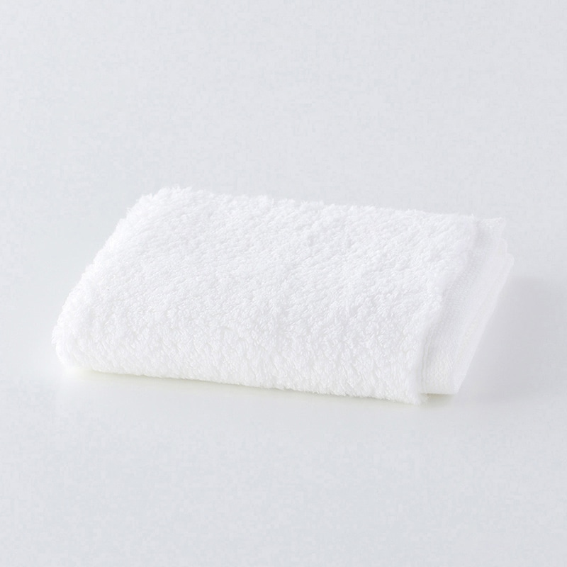 UCHINO とってもよく吸う ごくふわ ゲストタオル ホワイト 8809G892W 1枚(ご注文単位10枚)【直送品】