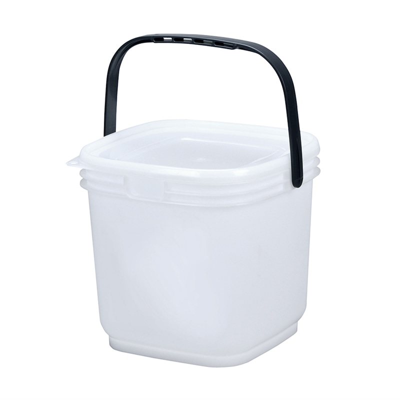 コマセバケツ 角型 角15 ナチュラル 1個（ご注文単位20個）【直送品】