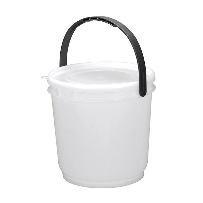 コマセバケツ 丸型 丸15 ナチュラル 1個（ご注文単位20個）【直送品】