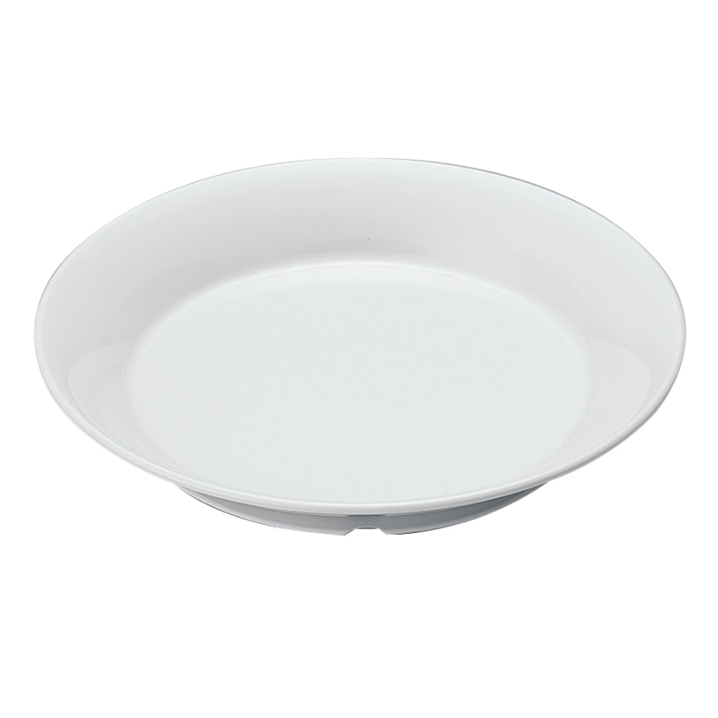 スリーライン シェルミン　23cm 深皿 白色 SM-11162SW　1枚（ご注文単位5枚）【直送品】