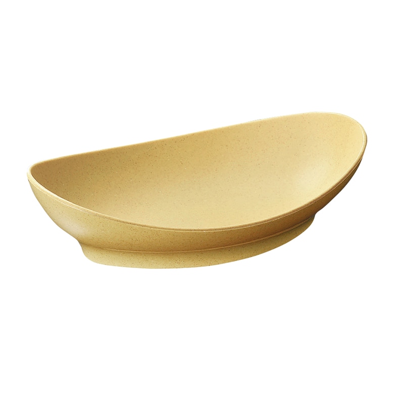 スリーライン シェルミン オーバルプレート 芥子色 SM-1104SG 1個(ご注文単位5個)【直送品】