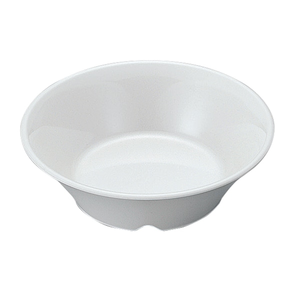 スリーライン シェルミン　14.5cm サラダボール 白色 SM-11166SW　1枚（ご注文単位10枚）【直送品】