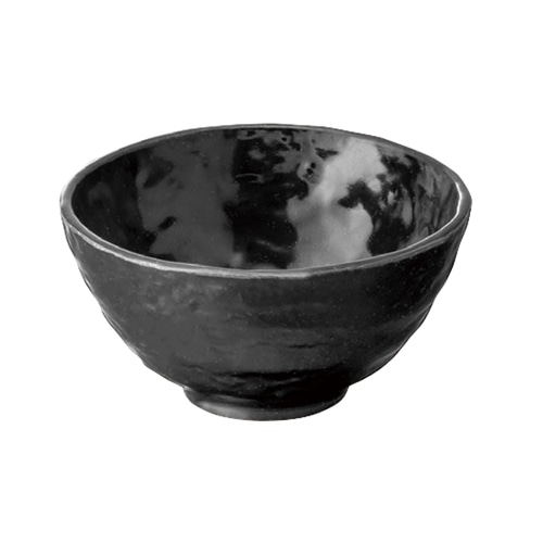 スリーライン シェルミン　飯椀 漆黒色　430cc SM-11496SS　1個（ご注文単位10個）【直送品】