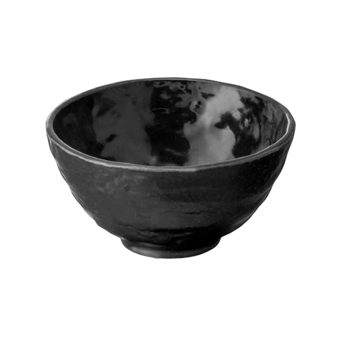 スリーライン シェルミン　飯椀 漆黒色　320cc SM-11489SS　1個（ご注文単位10個）【直送品】