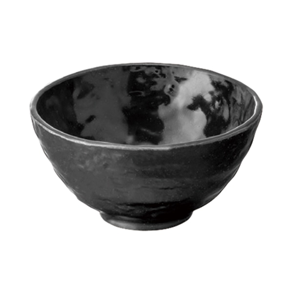 スリーライン シェルミン　飯椀 漆黒色　240cc SM-11499SS　1個（ご注文単位10個）【直送品】