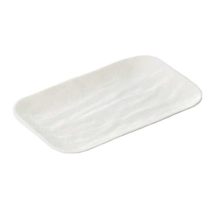 スリーライン シェルミン　角皿 白色　180×115mm SM-11482SW　1枚（ご注文単位10枚）【直送品】