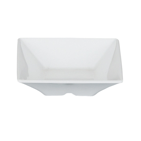 スリーライン シェルミン　角皿 白色 SM-11173SW　1個（ご注文単位10個）【直送品】