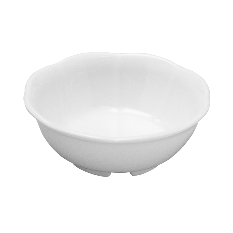 スリーライン シェルミン　花形小鉢 白色 SM-11126SW　1個（ご注文単位10個）【直送品】