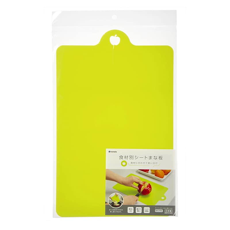 イノマタ化学 食材別シートまな板 果物 グリーン 59 1個（ご注文単位1個）【直送品】
