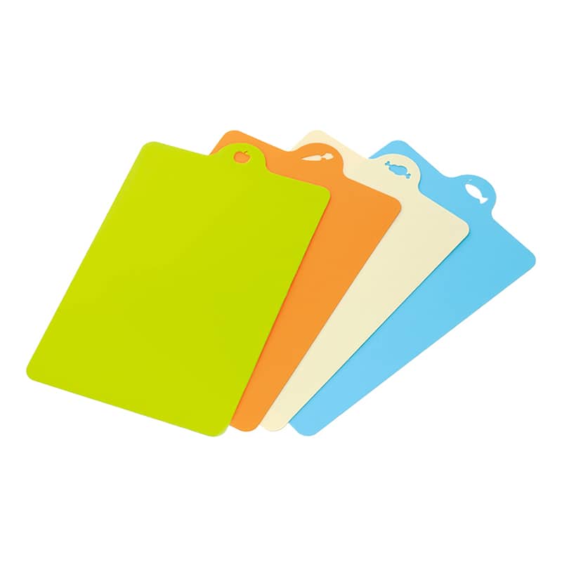 イノマタ化学 使い分け シートまな板 4色セット 61 1セット（ご注文単位1セット）【直送品】