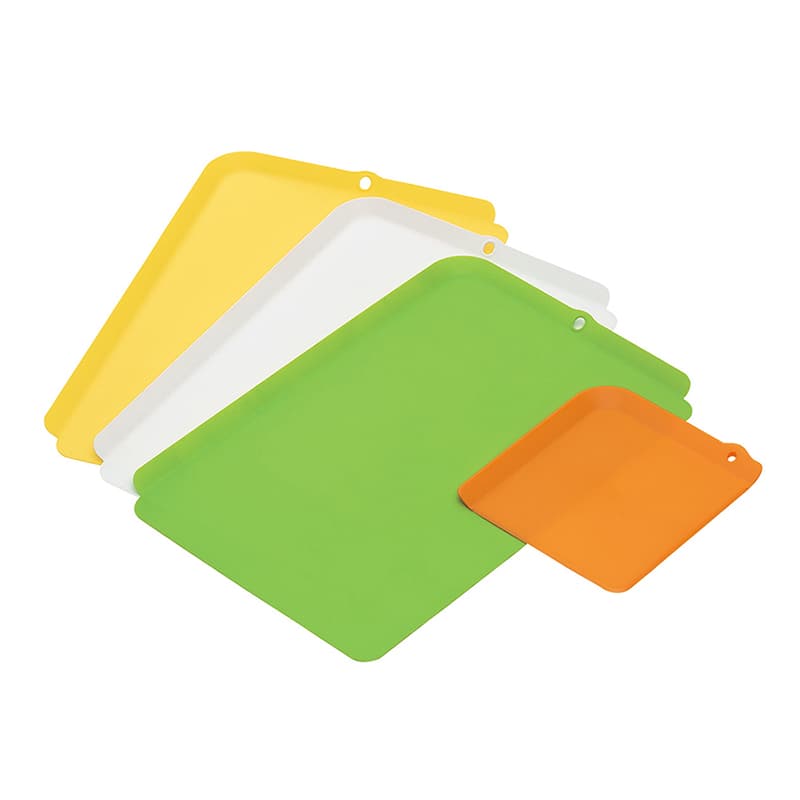 イノマタ化学 色分け清潔まな板 3色+ミニまな板セット 62 1セット（ご注文単位1セット）【直送品】