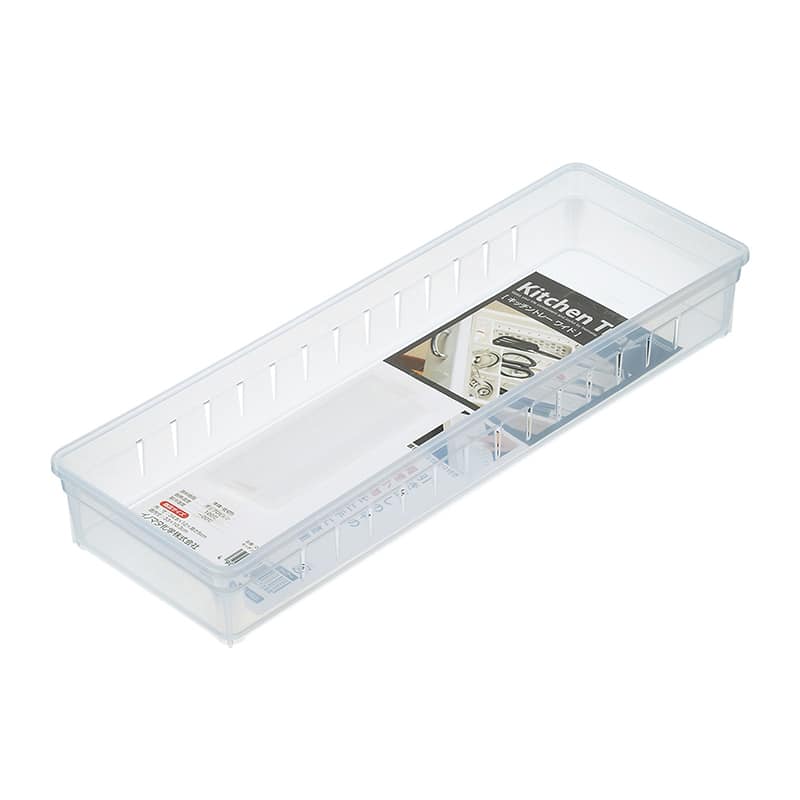 イノマタ化学 キッチントレー ワイド クリアー 0073 1個（ご注文単位1個）【直送品】