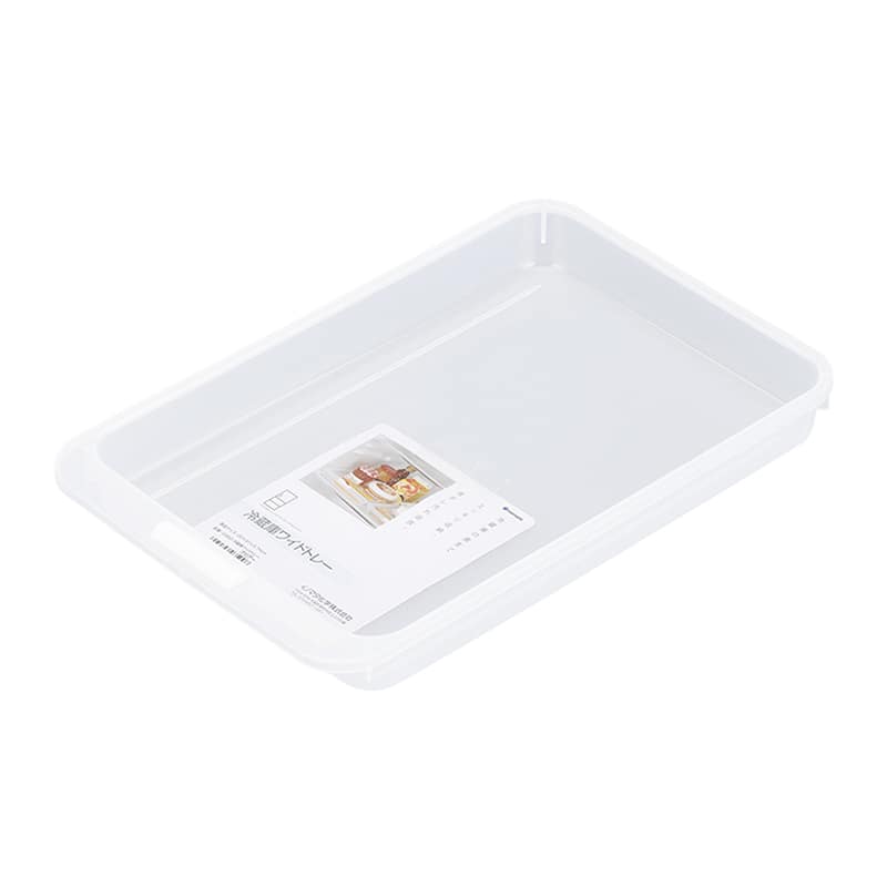 イノマタ化学 冷蔵庫 ワイドトレー クリアー 0350 1個（ご注文単位1個）【直送品】