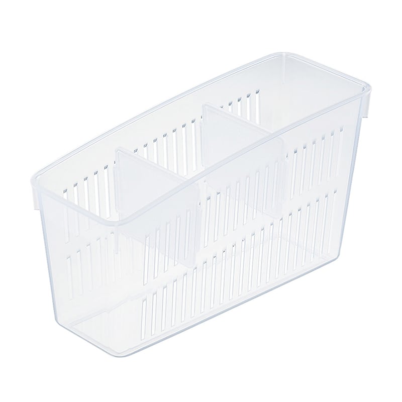 イノマタ化学 冷蔵庫用野菜ストッカー クリアー 0364 1個（ご注文単位1個）【直送品】